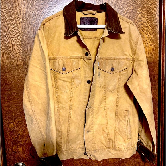 Filson Jackets & Coats Filson X Levis Waxed Tin Cloth Trucker